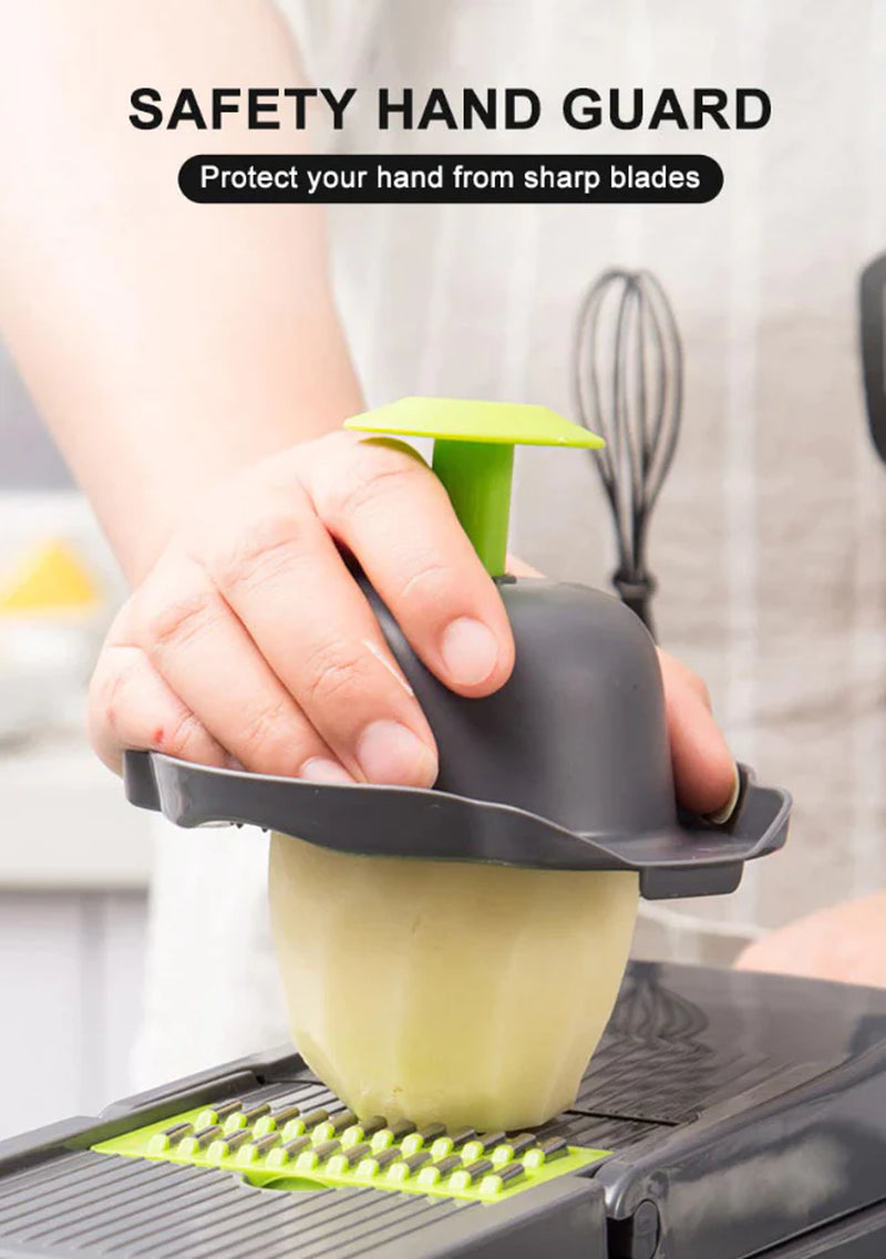14-in-1 Vegetable & Fruit Chopper – Professional Grade Slicer, Dicer, Cutter & Kitchen Tool